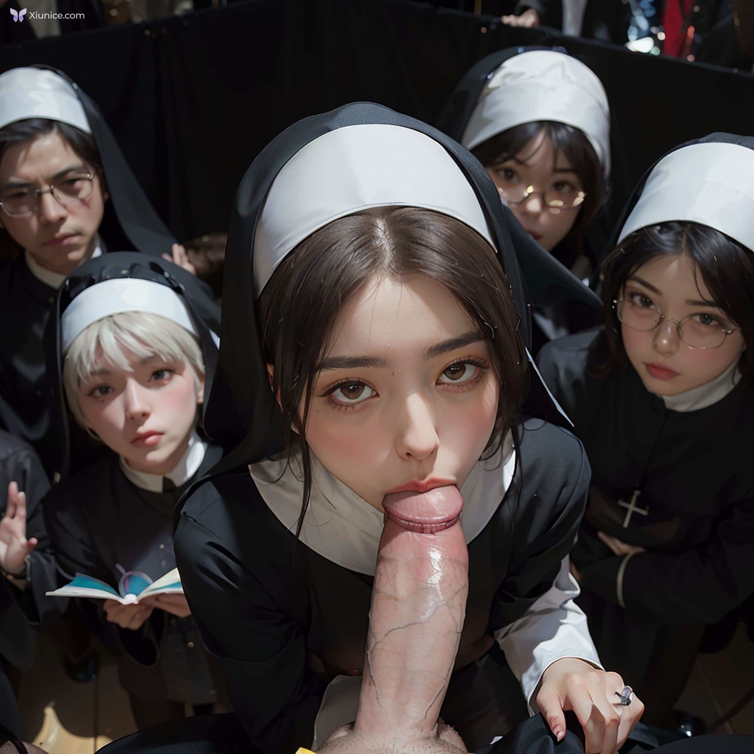 AI Girl Beautiful – Lust Nun_extra 第28张