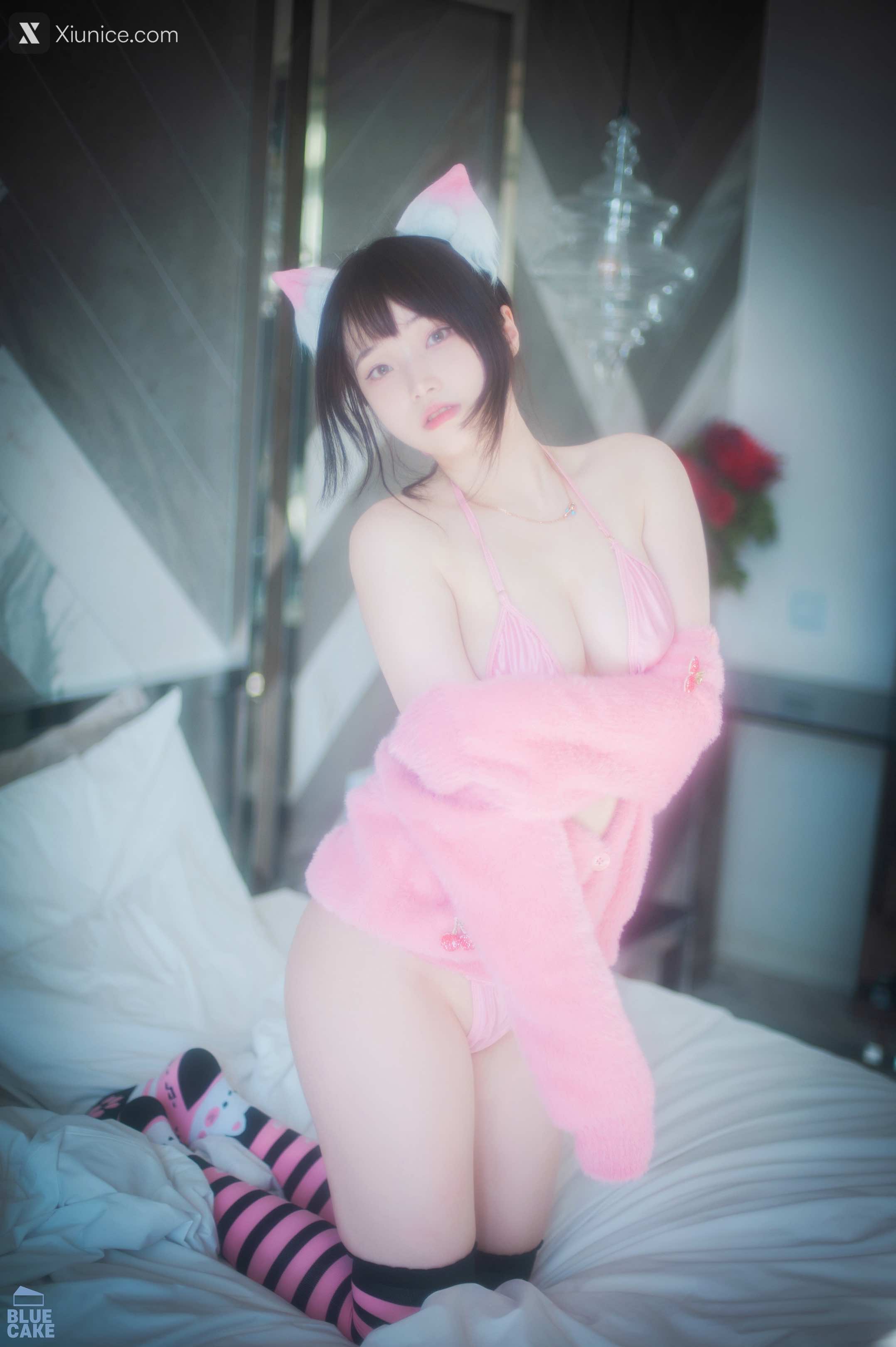 BLUECAKE Bambi (밤비) – Naughty Cats Pink & Mint RED 第35张
