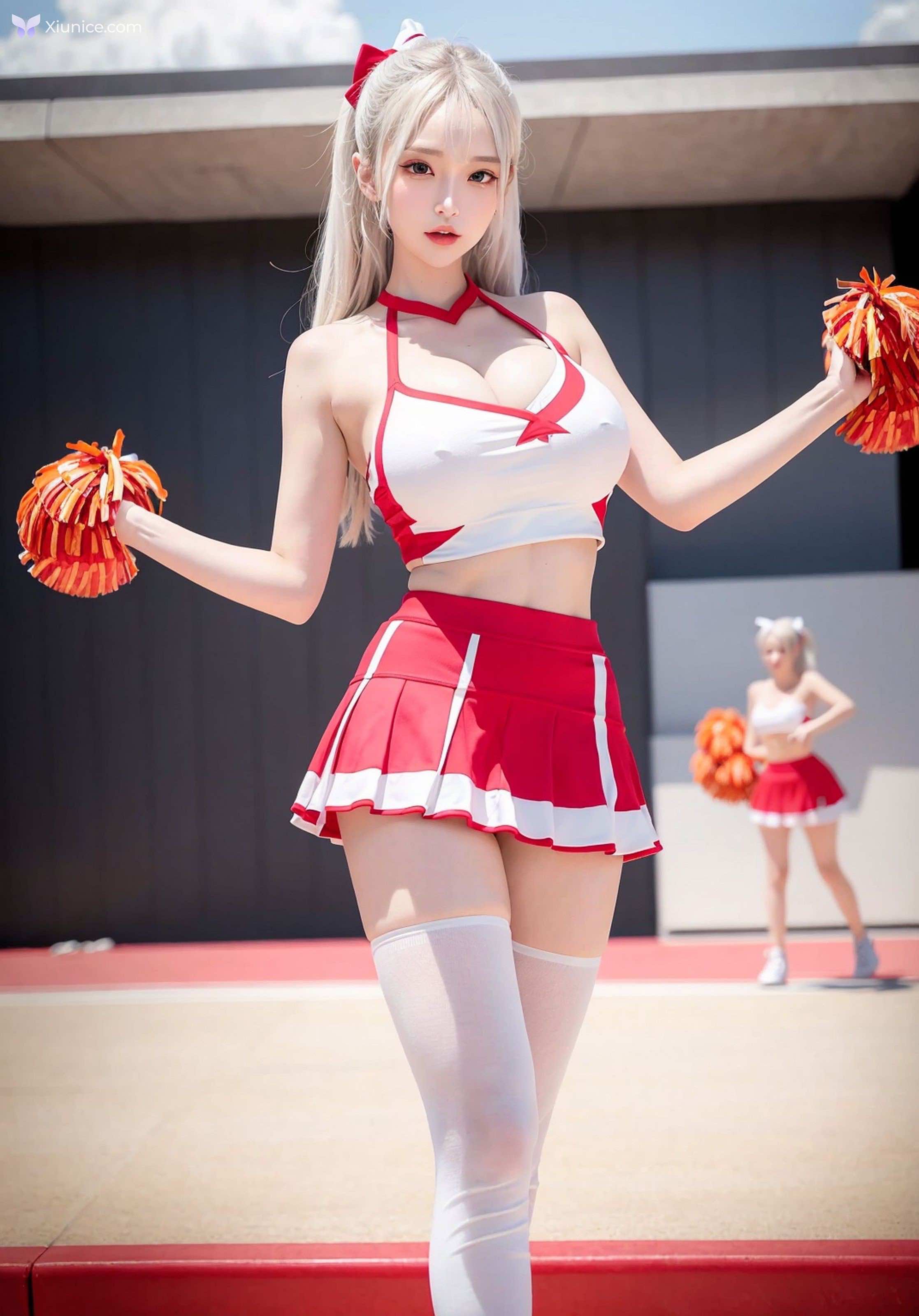AI Girl S3xy Cheerleading Team 第1张