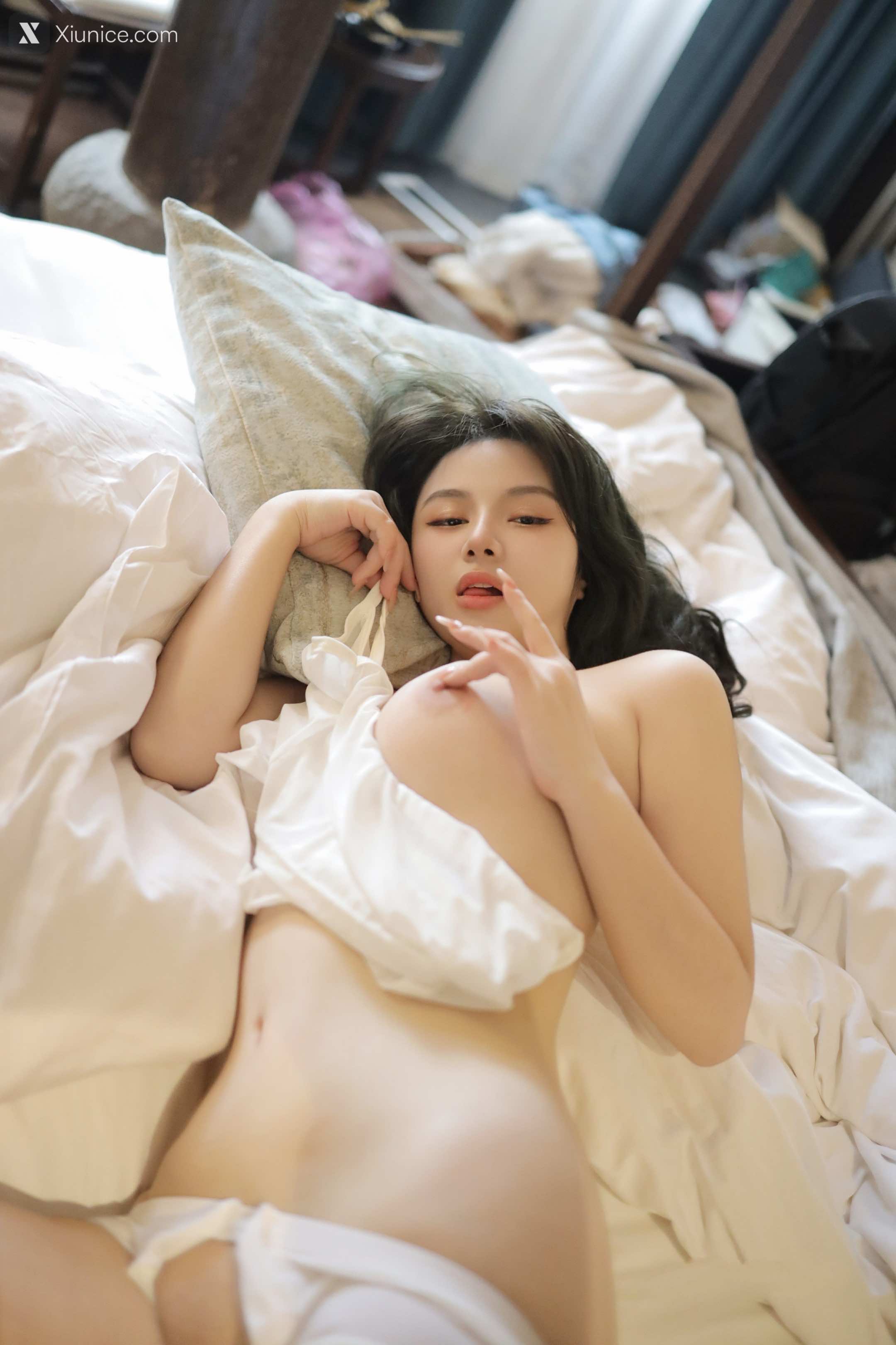 Xiuren Uncensored – 沈思怡 – 色白内衣内购版 第90张