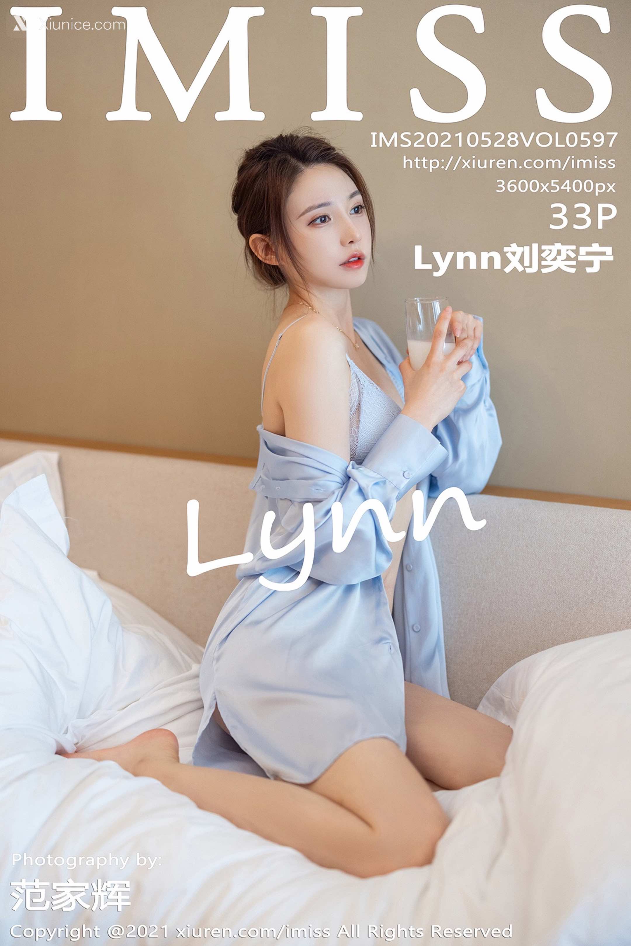 IMiss爱蜜社 No.0597 Lynn刘奕宁 第34张