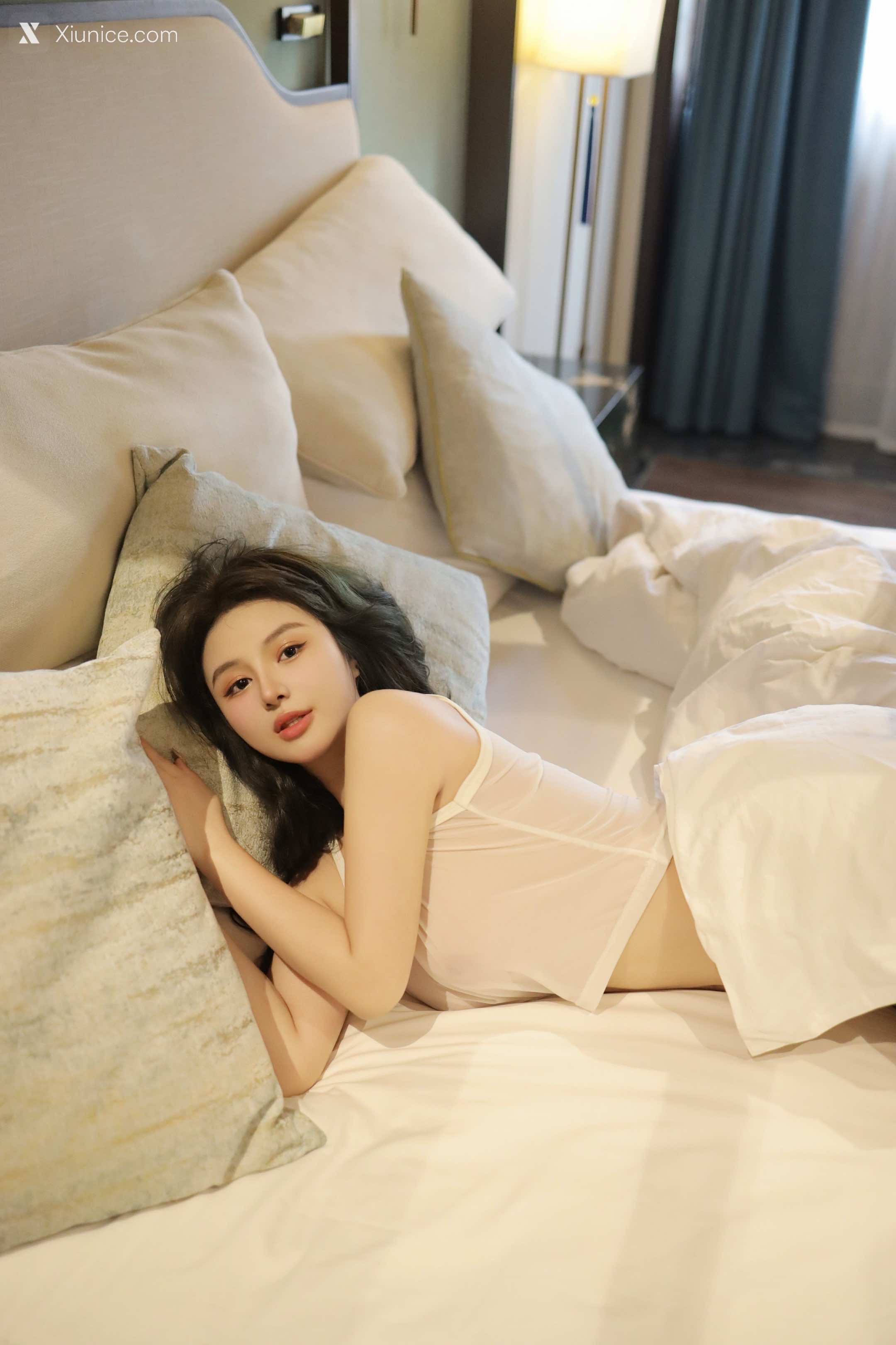 Xiuren Uncensored – 沈思怡 – 色白内衣内购版 第45张