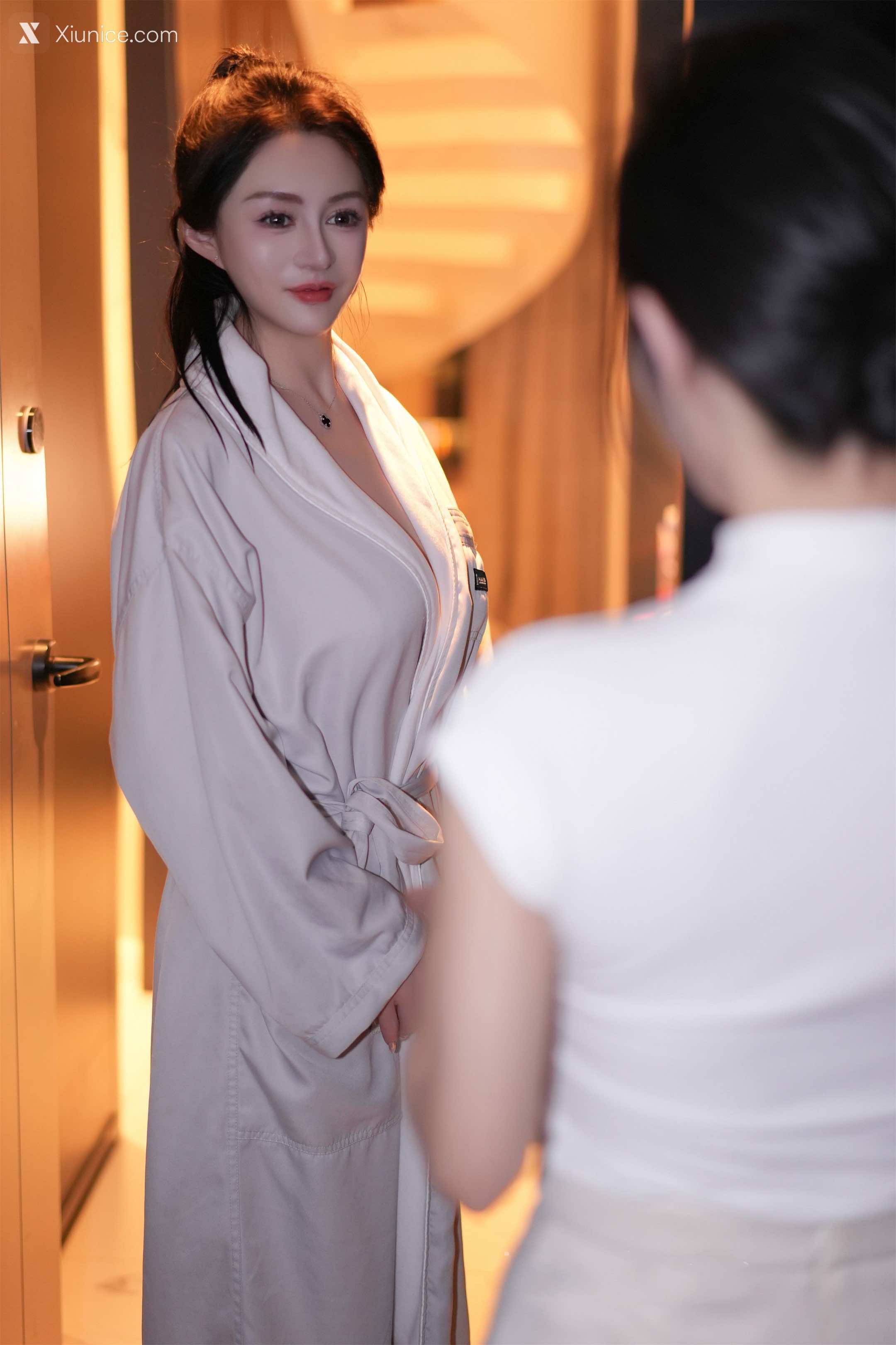 Xiuren Uncensored – 林幼一 & 谭小灵 – 精油按摩内购版 第67张