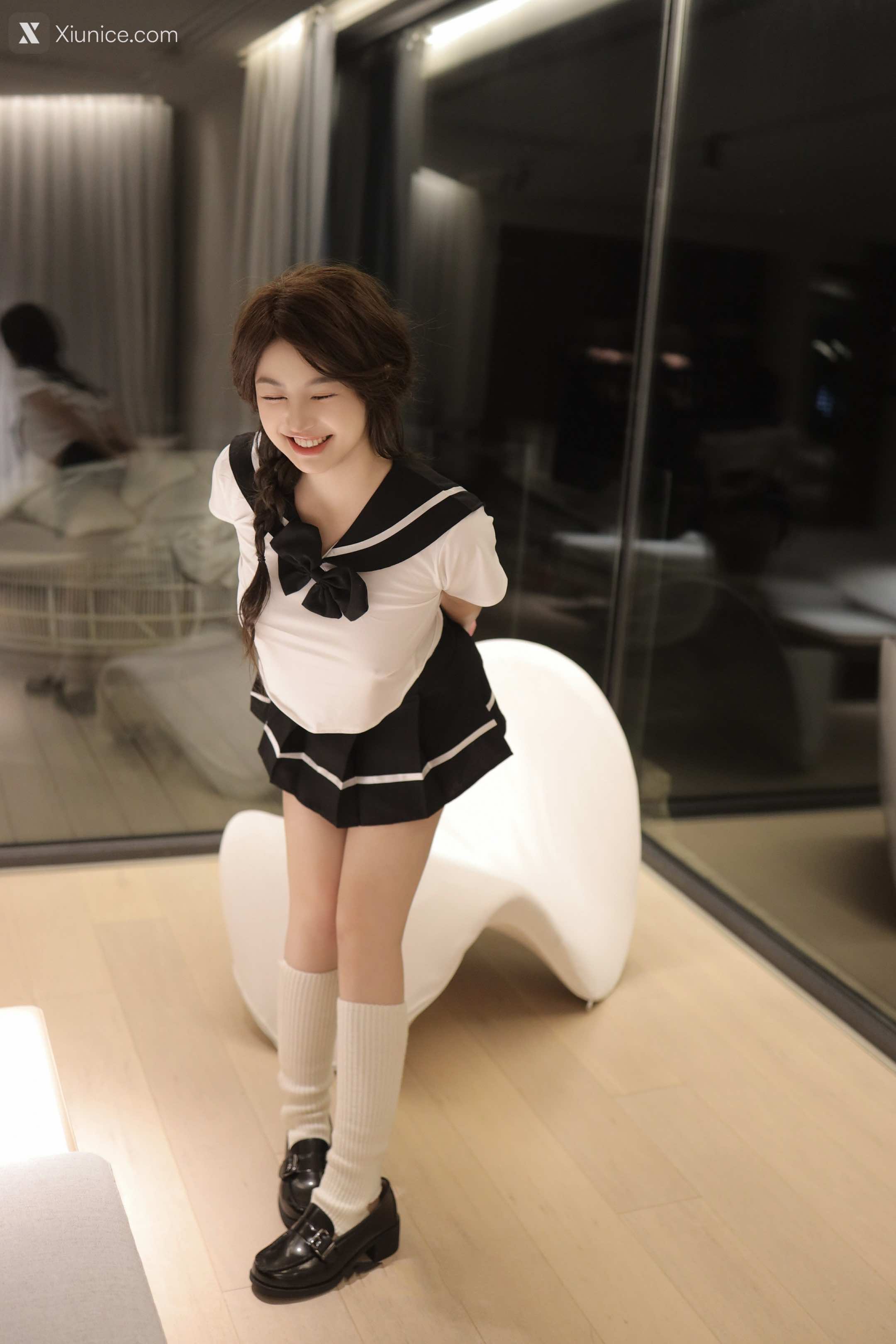 Xiuren Uncensored – 沈思怡 – JK清纯学妹内购版 第36张