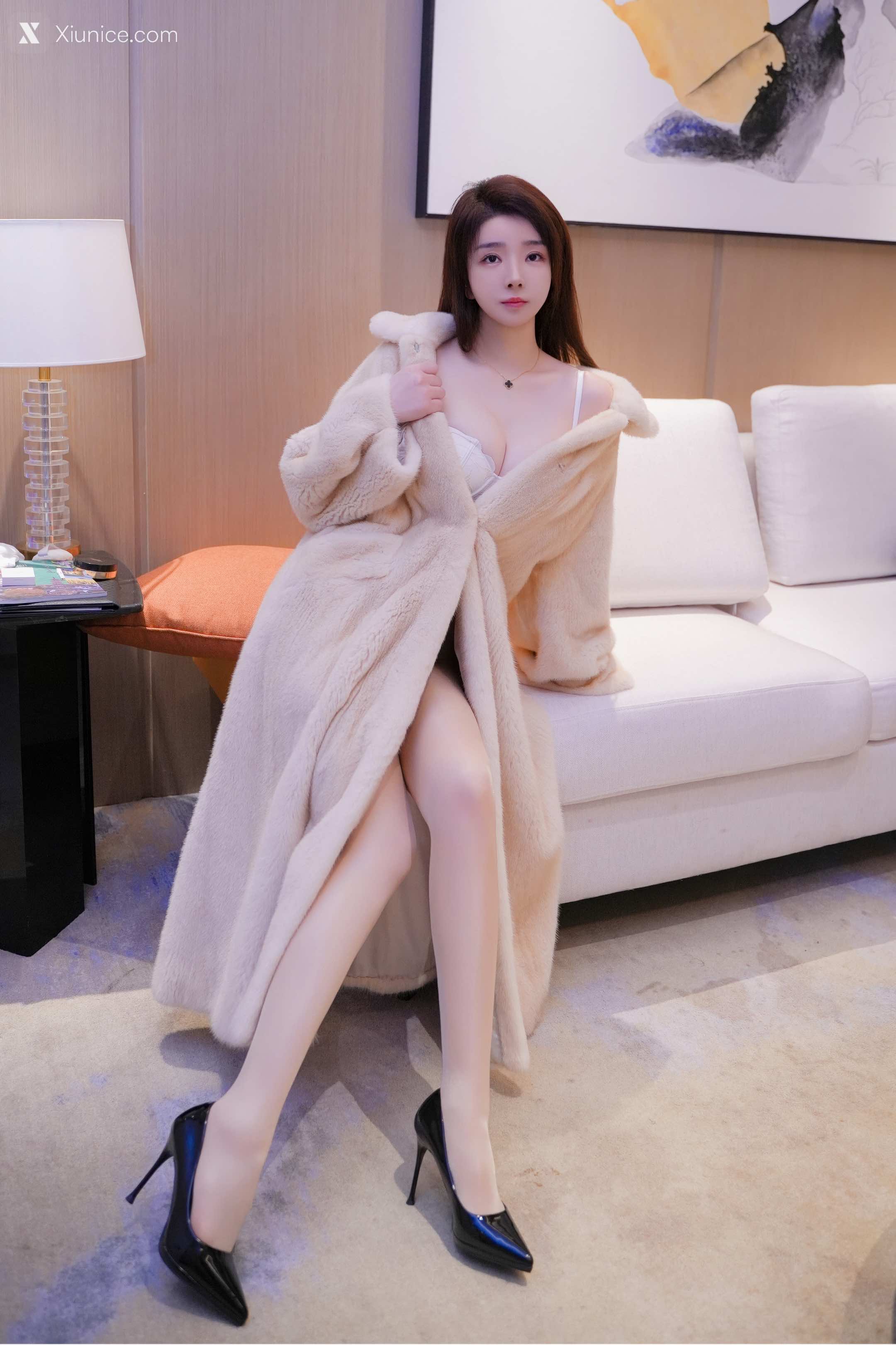 Xiuren Uncensored – 雨儿酱eve – 皮草肉丝 第10张
