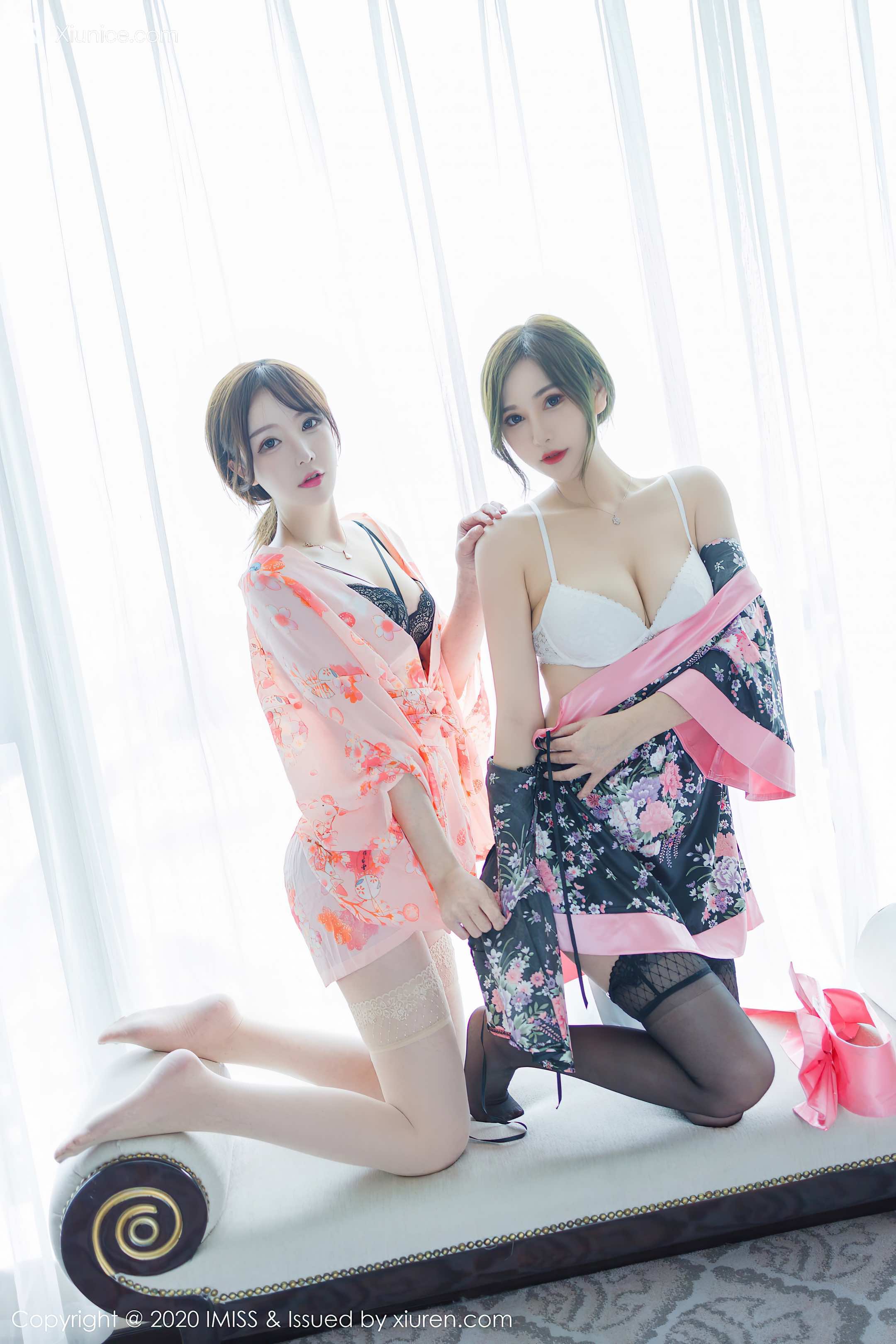 IMiss爱蜜社 No.0493 Lavinia肉肉 & LindaLinda 第35张