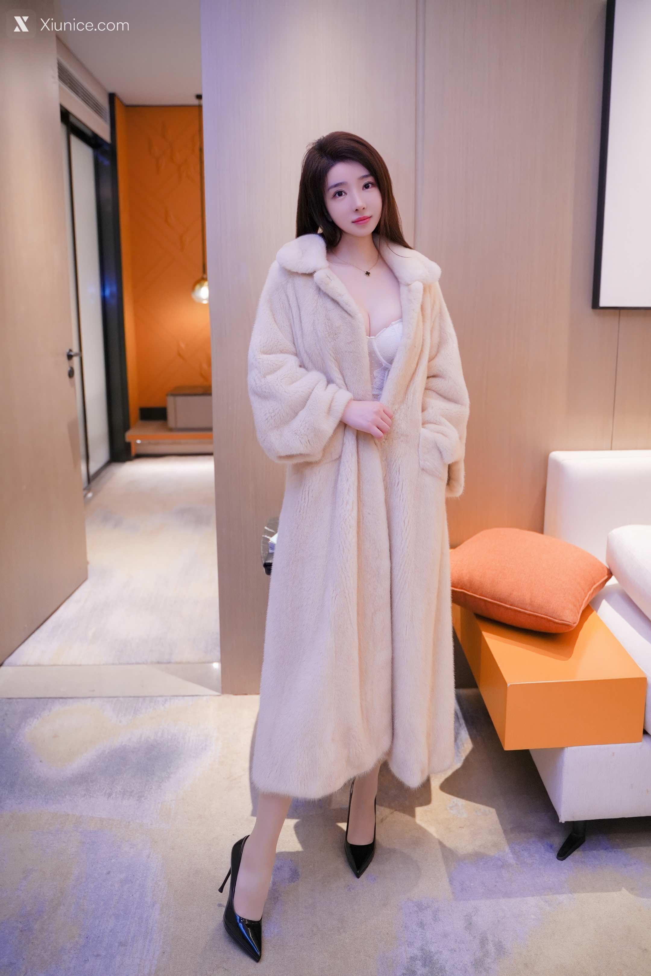 Xiuren Uncensored – 雨儿酱eve – 皮草肉丝 第7张