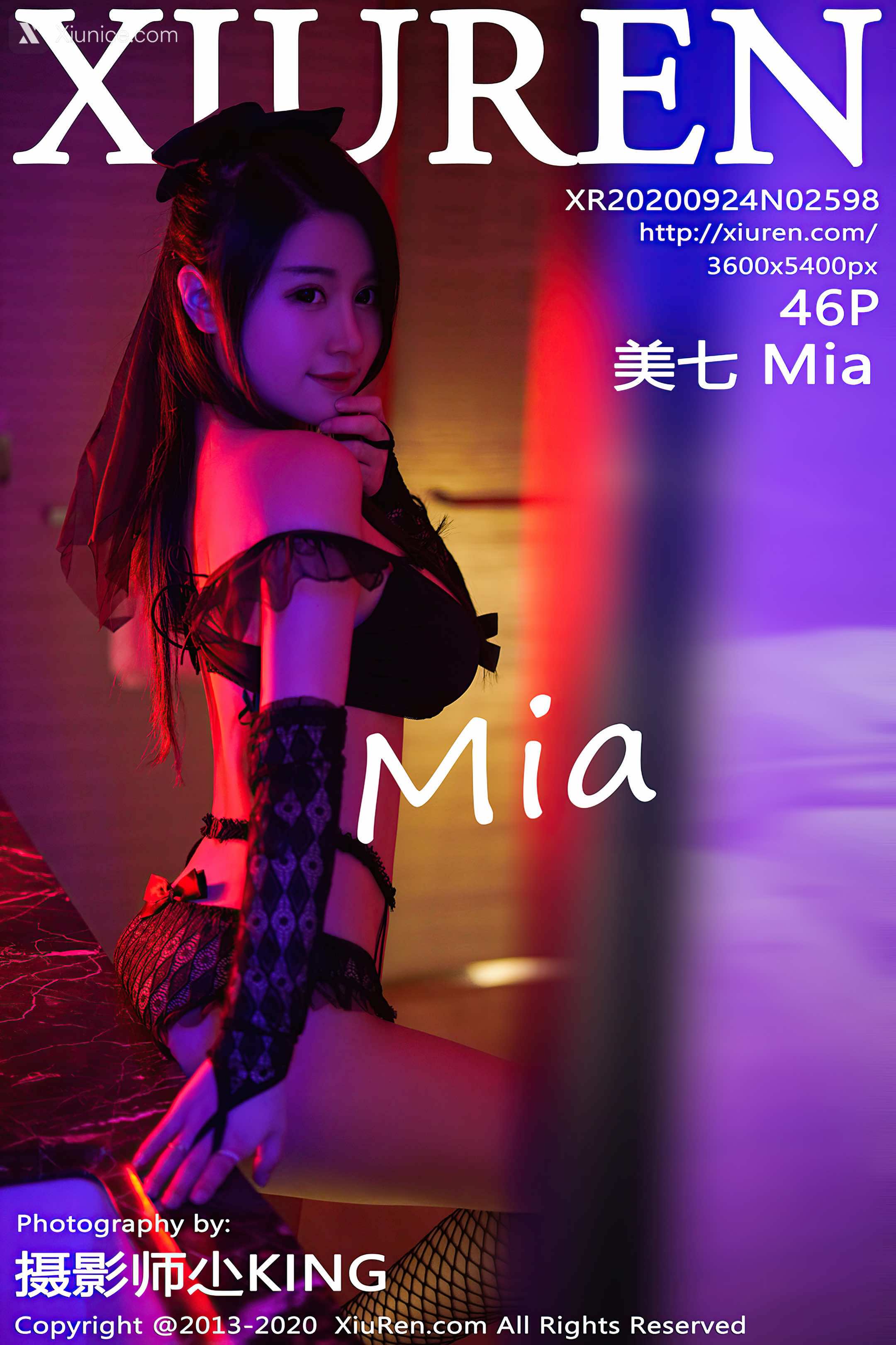 Xiuren秀人网 No.2598 美七Mia 第47张