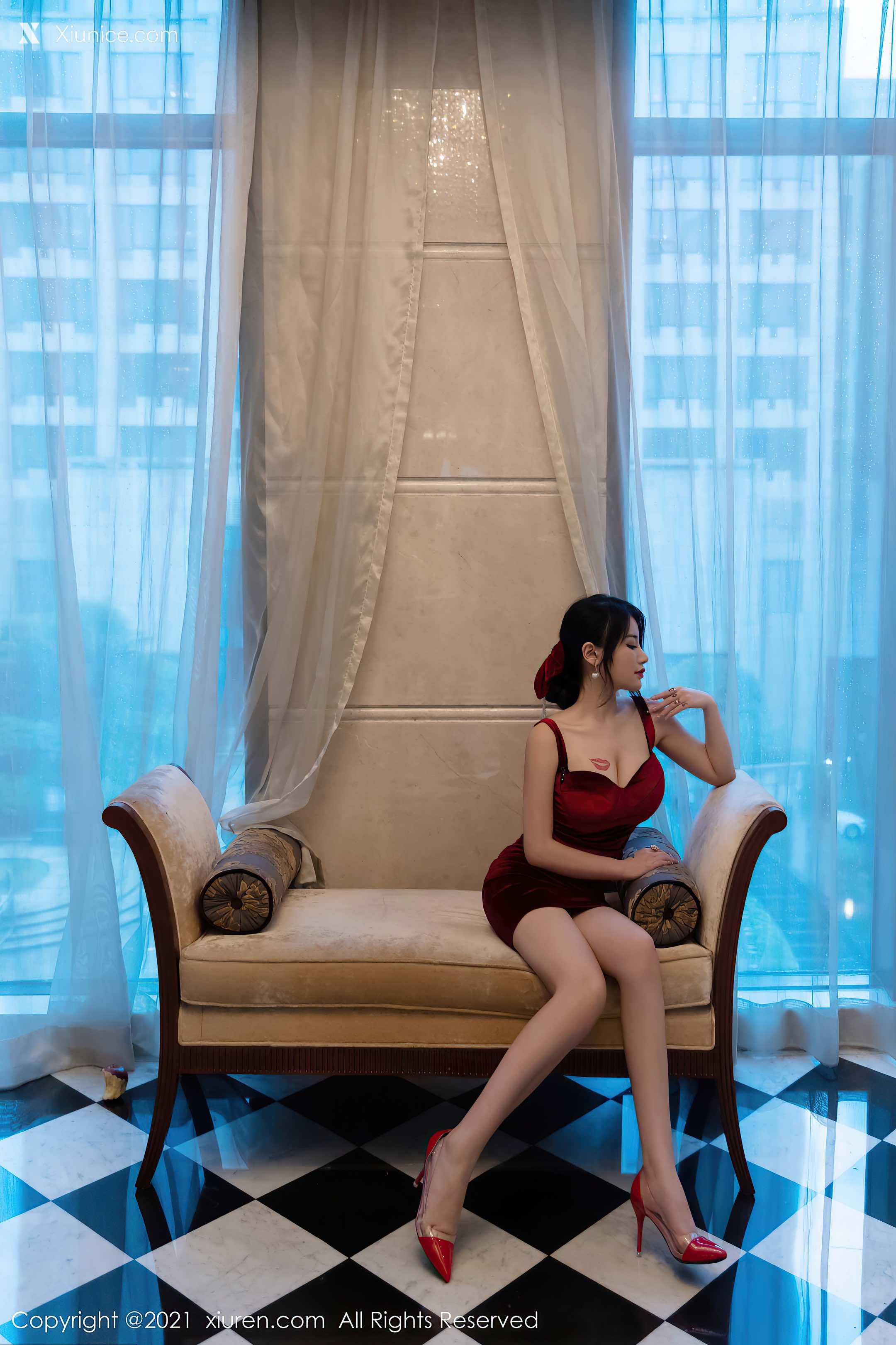 Xiuren秀人网 No.3681 美七Mia 第8张